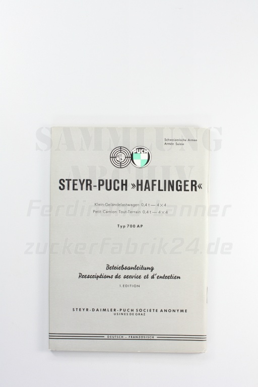 Steyr Puch Haflinger Manual