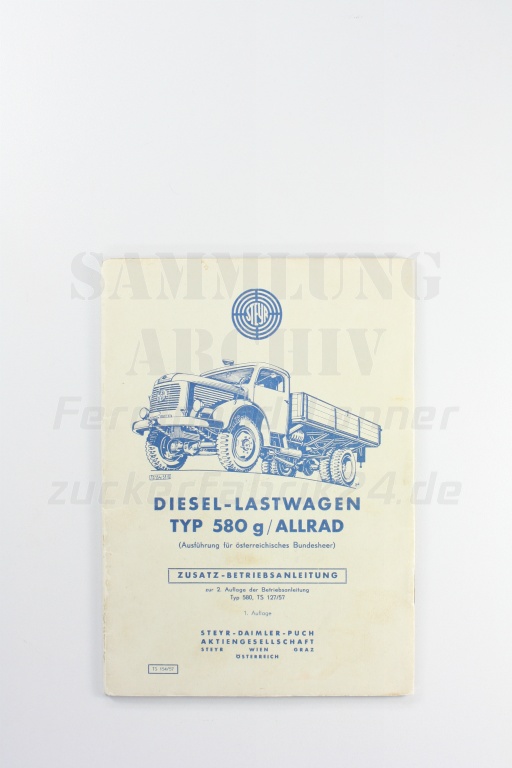 Steyr 580 g Allrad  - manual