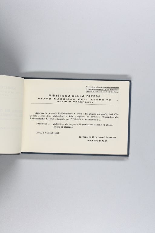 Ministero della Difesa - 1953