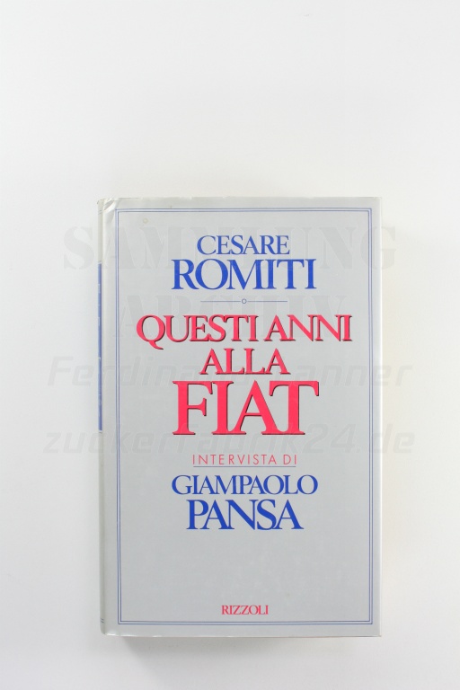 Cesare Romiti, Giampaolo Pansa